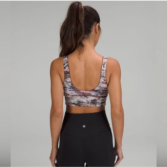 Rare Lululemon Align Reversible Sports Bra A/B Future Utopia Multi Print 8 - Picture 2 of 8